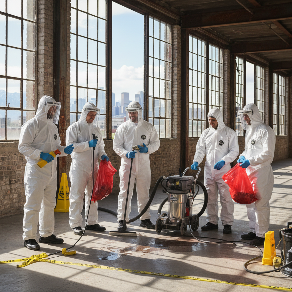 Biohazard Removal Denver team in Denver